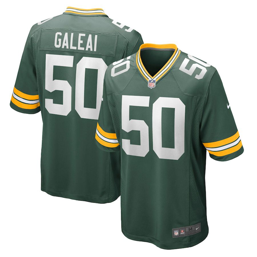 Men Green Bay Packers #50 Tipa Galeai Nike Green Game Player NFL Jersey->green bay packers->NFL Jersey
